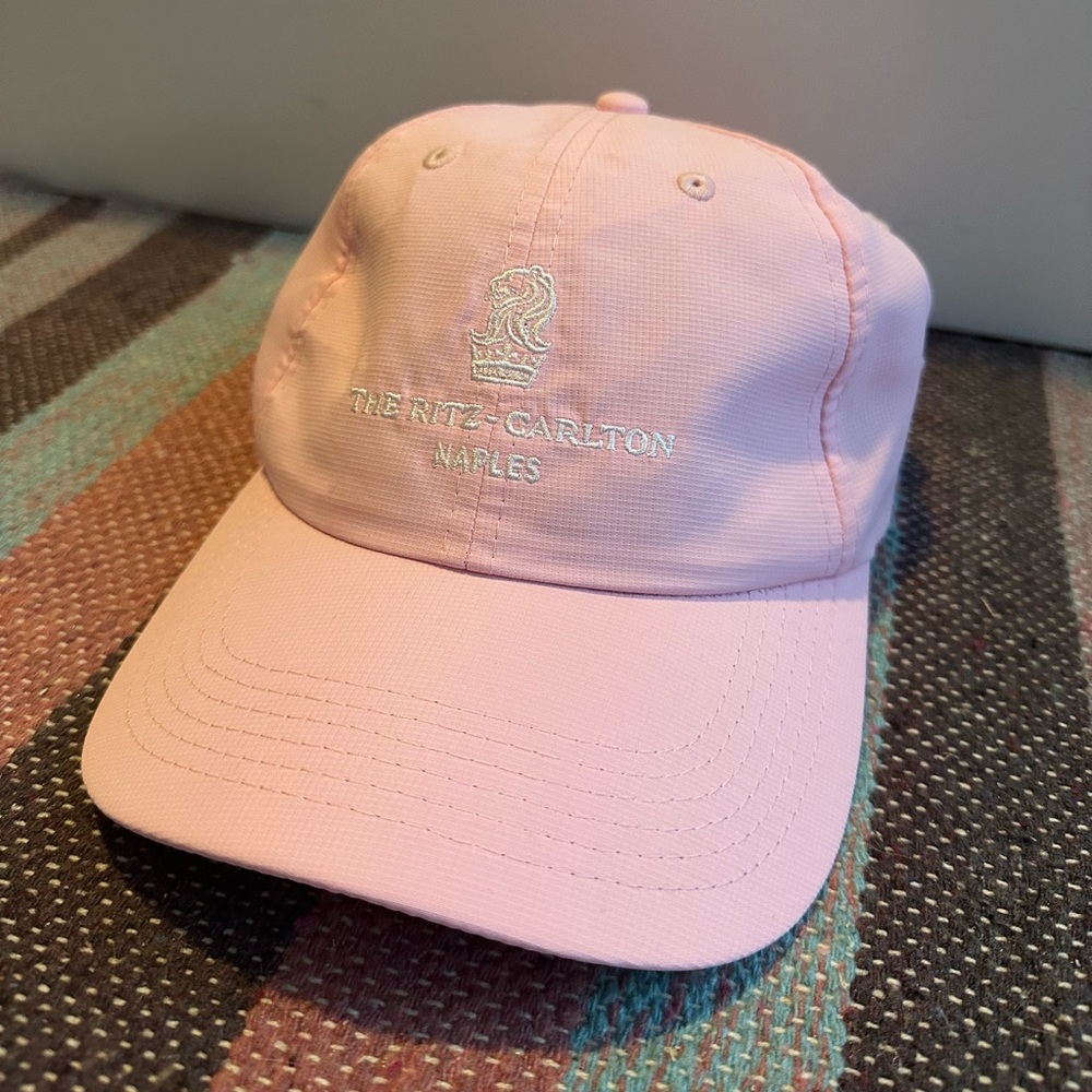 Pink Ritz-Carlton Naples Hat / Cap - New Without Tags